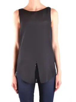 Dondup Damen Tanktop Schwarz mieten - Flex-Fashion Verleih