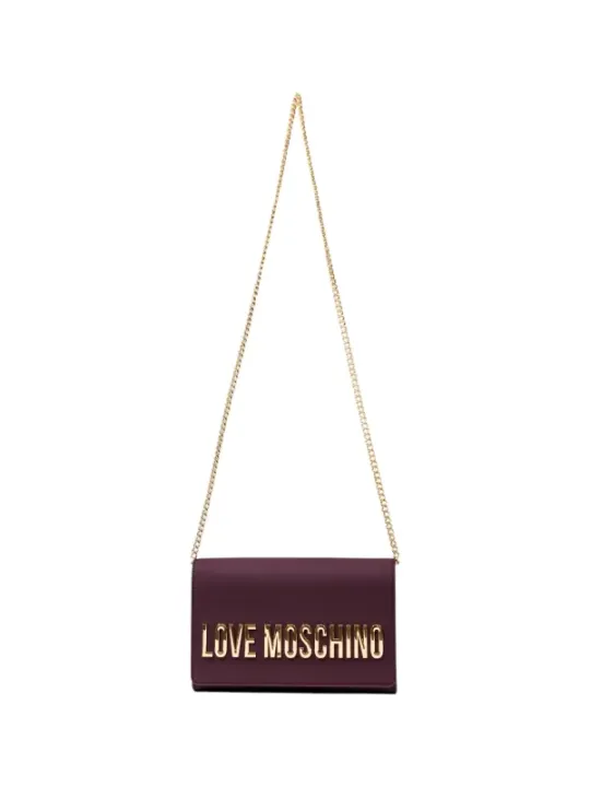 Love Moschino Damen Umhängetasche Bordeaux | online kaufen