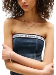 Tommy Hilfiger Jeans Damen Top Blau | online kaufen