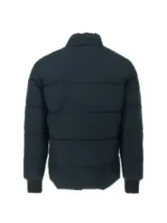 Schwarze gesteppte Gaudì Pufferjacke hinten