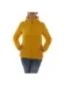 Gelbe Damen Pufferjacke mit Kapuze