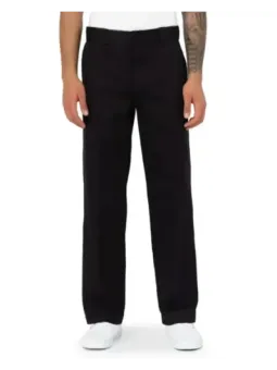 Schwarze Straight Leg Dickies Jeans