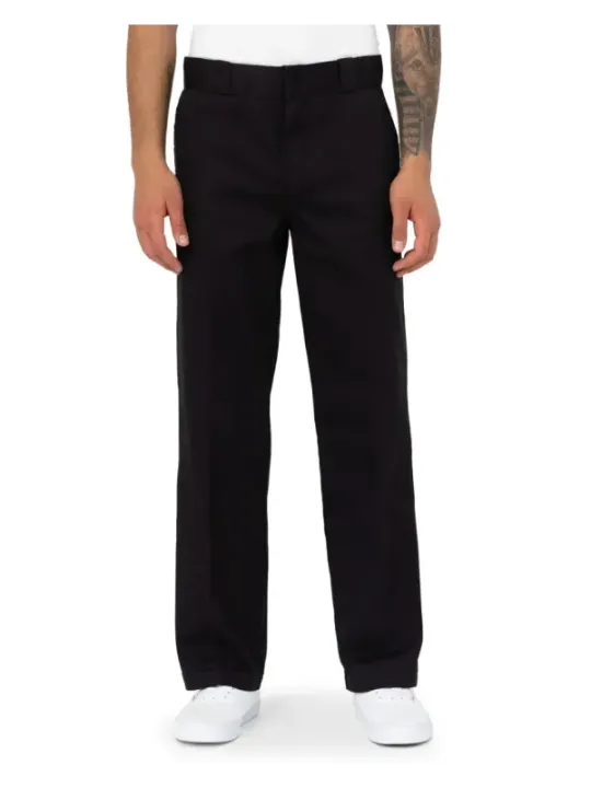 Schwarze Straight Leg Dickies Jeans