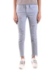 Dondup Damen Jeans Azurblau | online kaufen