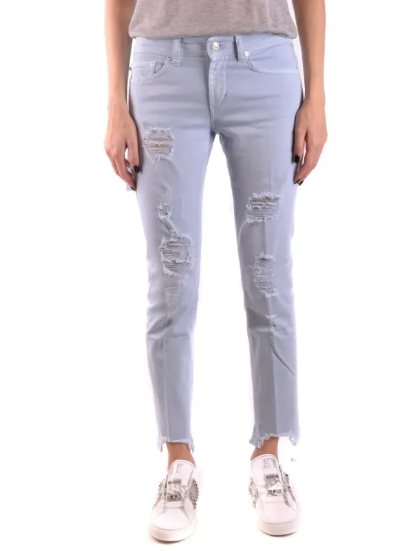 Dondup Damen Jeans Azurblau | online kaufen
