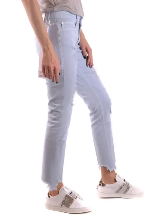 Dondup Damen Jeans Azurblau | online kaufen