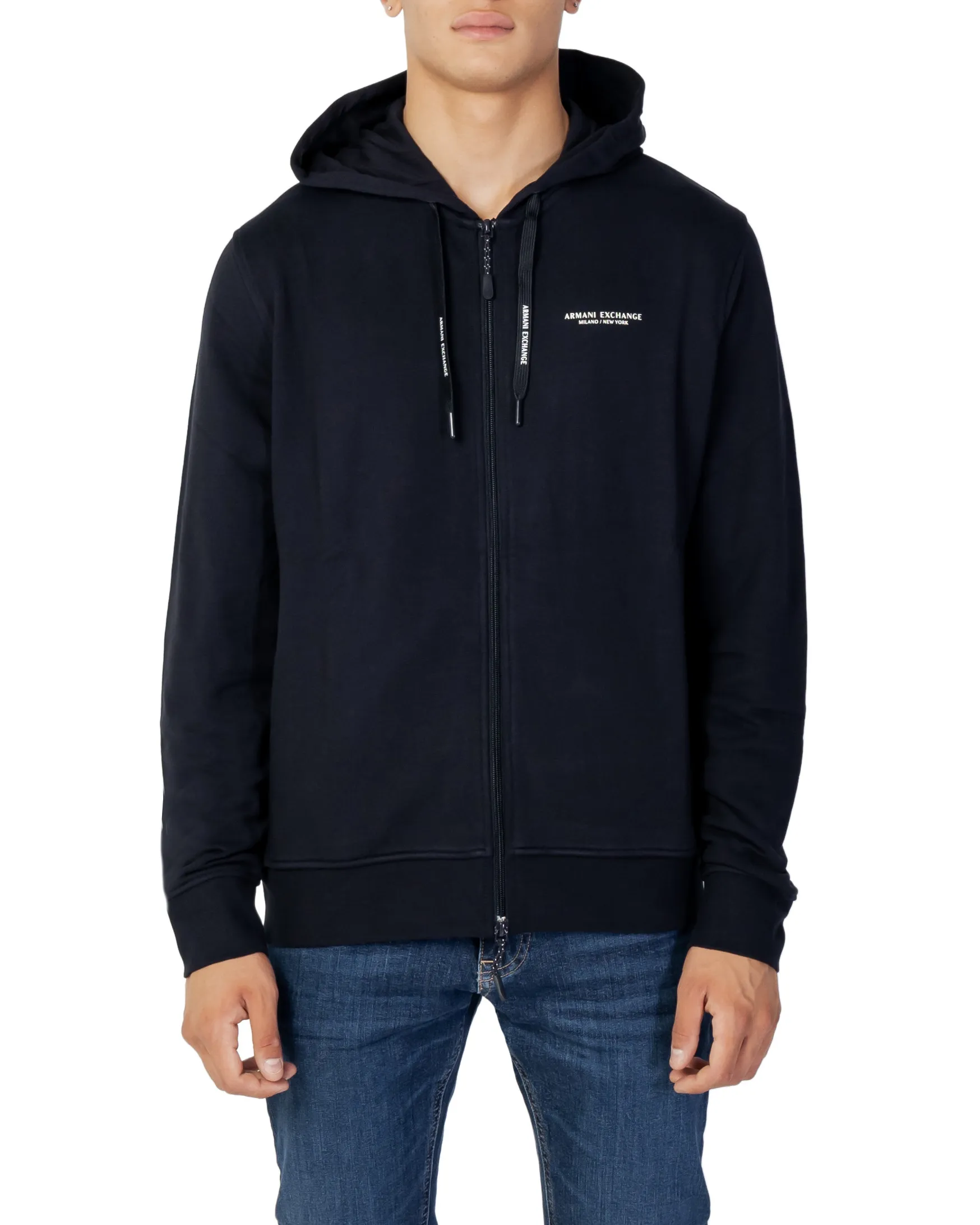 Herren Fleece Schwarz 290535