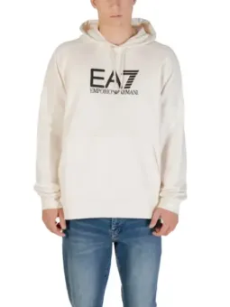 Ea7 Herren Fleece Weiß | online kaufen