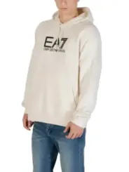 Ea7 Herren Fleece Weiß | online kaufen