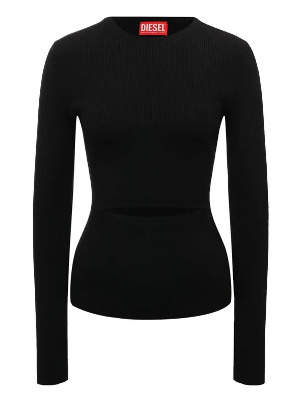 Diesel Damen Pullover Schwarz | online kaufen