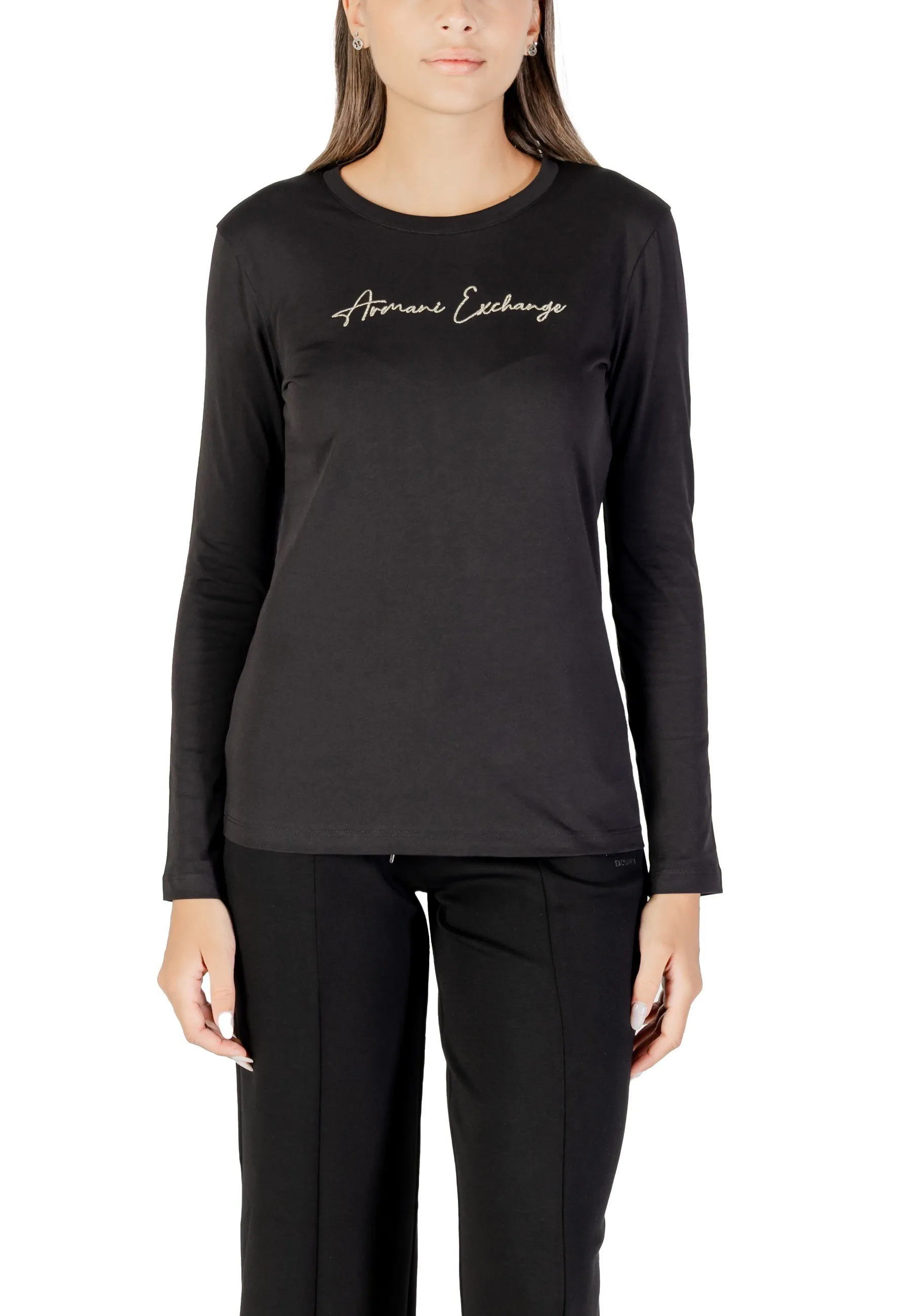 Damen T-Shirt Schwarz 488519