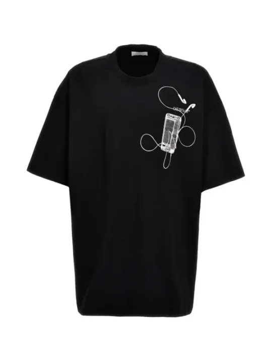 Off-White Herren T-Shirt Schwarz | online kaufen