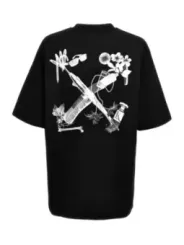 Off-White Herren T-Shirt Schwarz | online kaufen