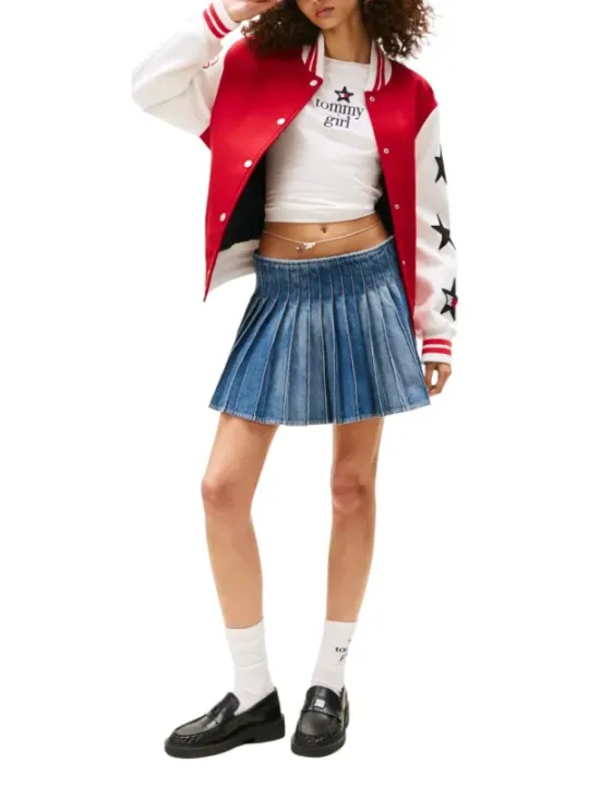 Tommy Hilfiger Jeans Damen Rock Blau | online kaufen