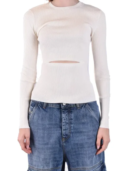 Diesel Damen Pullover Weiß | online kaufen