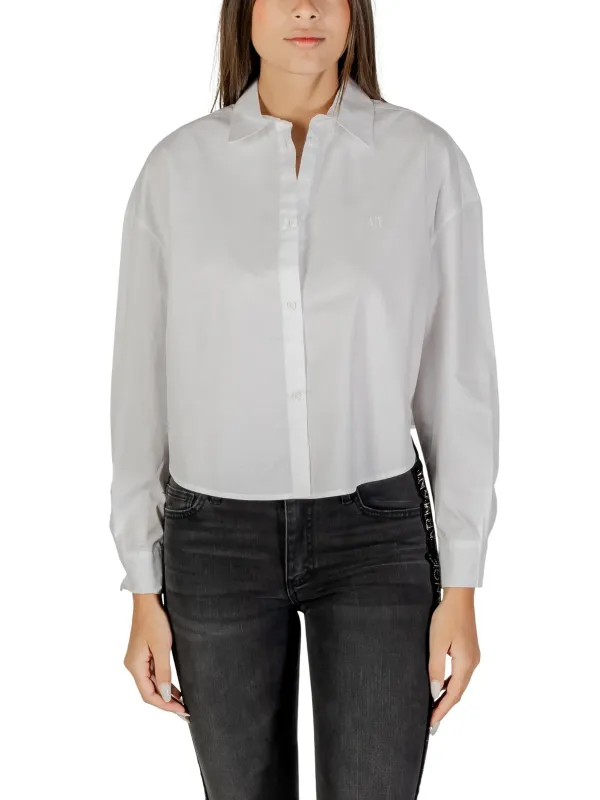 Armani Exchange Damen Hemd Weiß | online kaufen