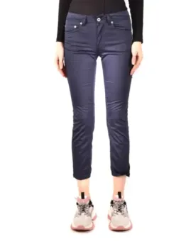 Dondup Damen Hose Blau mieten | Flex-Fashion Verleih