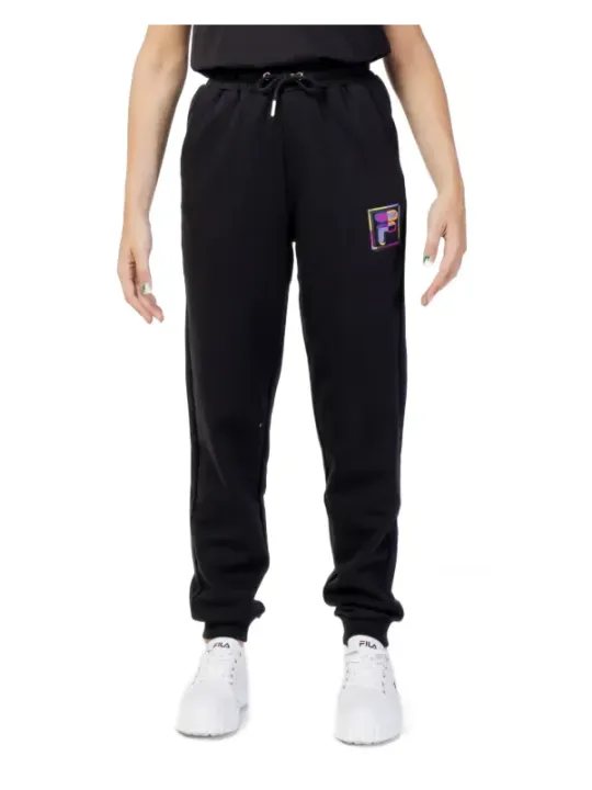 Fila schwarze Jogginghose mit Logo
