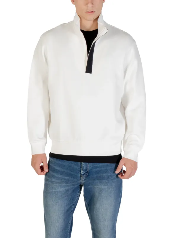 Armani Exchange Herren Fleece Weiß | online kaufen