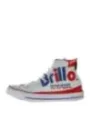 Weiße Converse Brillo-inspirierte High-Top-Sneaker