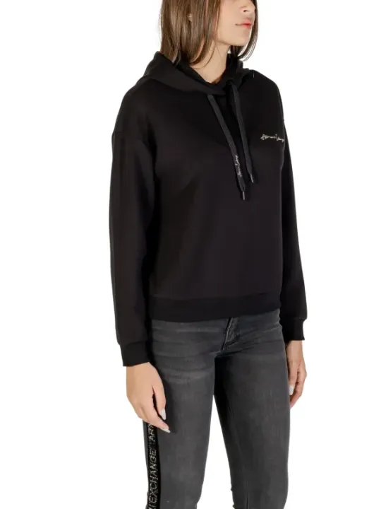 Armani Exchange Damen Fleece Schwarz | online kaufen