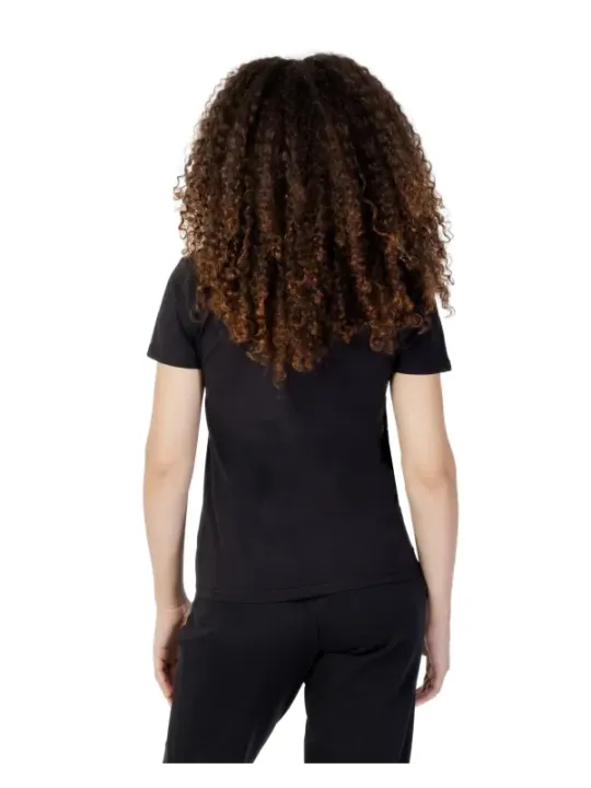 Fila T-Shirt, schwarzes Damenmodell