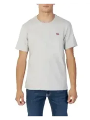 Graues Levi's T-Shirt mit Logo