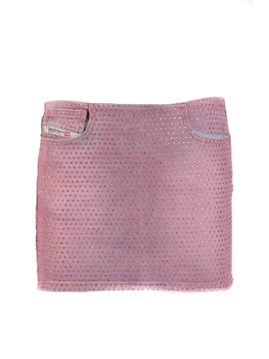 Diesel Damen Rock Rosa | online kaufen