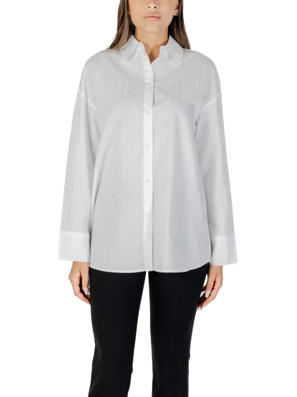 Armani Exchange Damen Hemd Weiß | online kaufen