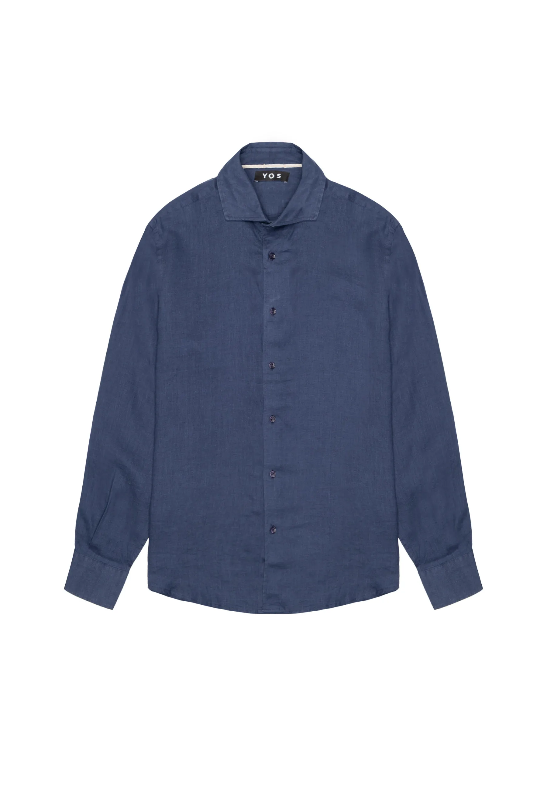 Yos Herren Hemd Blau 489152