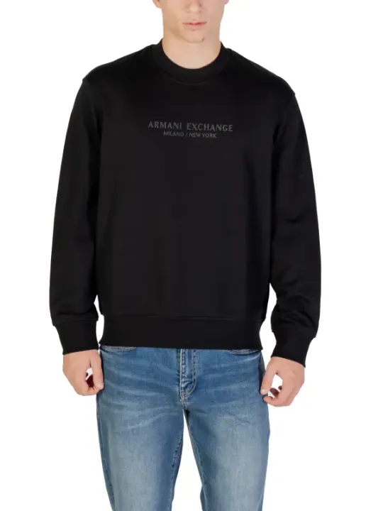 Armani Exchange Herren Fleece Schwarz | online kaufen