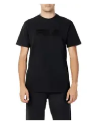 Schwarzes Fila Logo T-Shirt