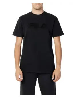 Schwarzes Fila Logo T-Shirt