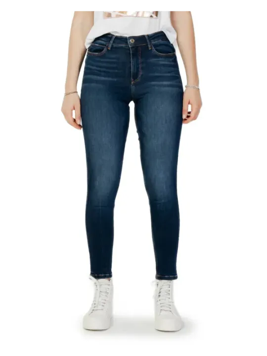 Dunkle blaue Guess Skinny Jeans