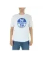 Weißes North Sails Grafik T-Shirt