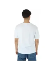 Weißes North Sails T-Shirt hinten