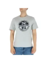 North Sails Logo T-Shirt Grau