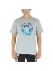 Weißes North Sails Segelshirt Logo