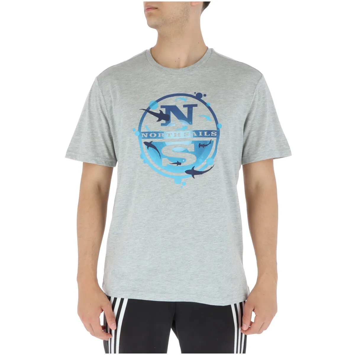 Herren T-Shirt Grau 278827