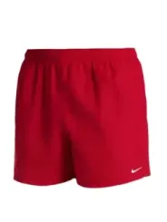 Rote Nike-Schwimmshorts mit Logo