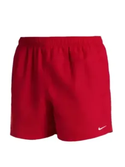 Rote Nike-Schwimmshorts mit Logo