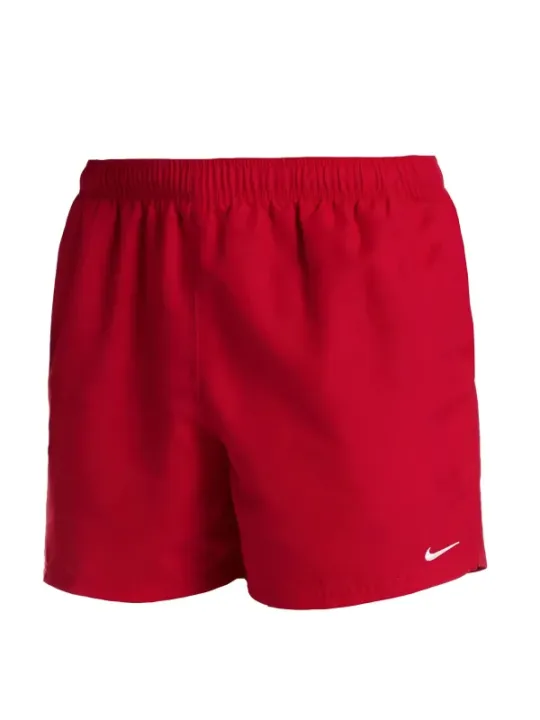 Rote Nike-Schwimmshorts mit Logo