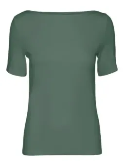 Vero Moda Baumwolle Bootneck T-Shirt