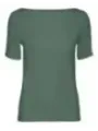 Vero Moda Baumwolle Bootneck T-Shirt