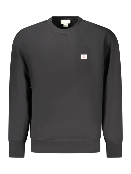 Calvin Klein Herren LANGARM-SWEATSHIRT Schwarz