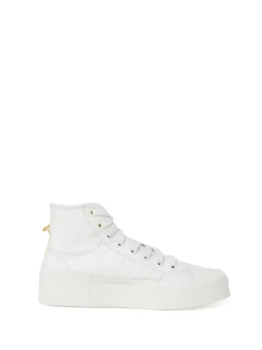 Weiße Adidas 278100 High-Top Sneaker