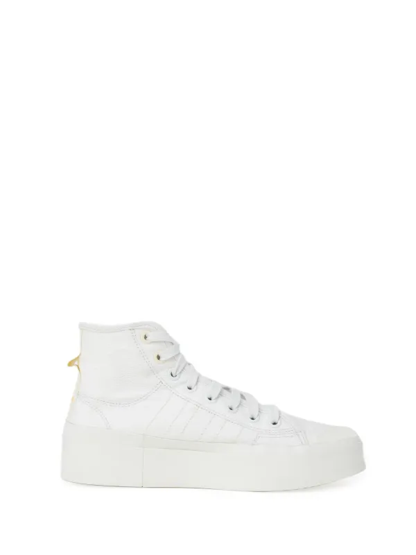 Weiße Adidas 278100 High-Top Sneaker