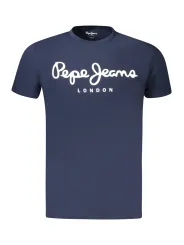 Pepe Jeans Herren KURZARM-T-SHIRT Blau | online kaufen