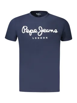Pepe Jeans Herren KURZARM-T-SHIRT Blau | online kaufen