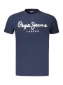 Pepe Jeans Herren KURZARM-T-SHIRT Blau | online kaufen